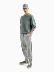 Armani Exchange Varsity Logo Jumper - Image 3 of 6