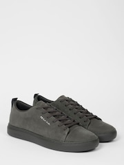 PS Paul Smith Grey Lee Logo Suede Trainers - Image 2 of 5