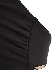 Mint Velvet Black Crop Top - Image 2 of 3