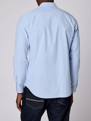 PS Paul Smith Blue Cotton Tailored Fit Shirt - Image 2 of 3