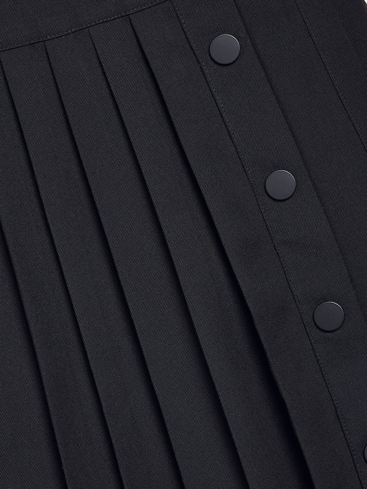 Black Senior Pleat Skirt (9-17yrs) - Image 7 of 7