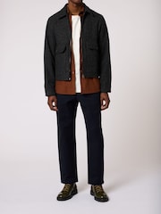 Paul Smith Black Wool Blend Harrington Jacket - Image 3 of 4