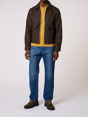 Paul Smith Brown Wool Blend Harrington Jacket - Image 3 of 4