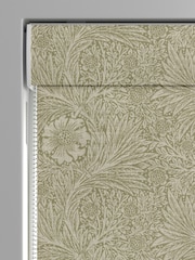 William Morris At Home Green Marigold Woven Made to Measure Roman Blinds - Image 3 of 5