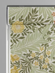 William Morris At Home Green Larkspur Made to Measure 100% Cotton Roman Blinds - Image 3 of 6