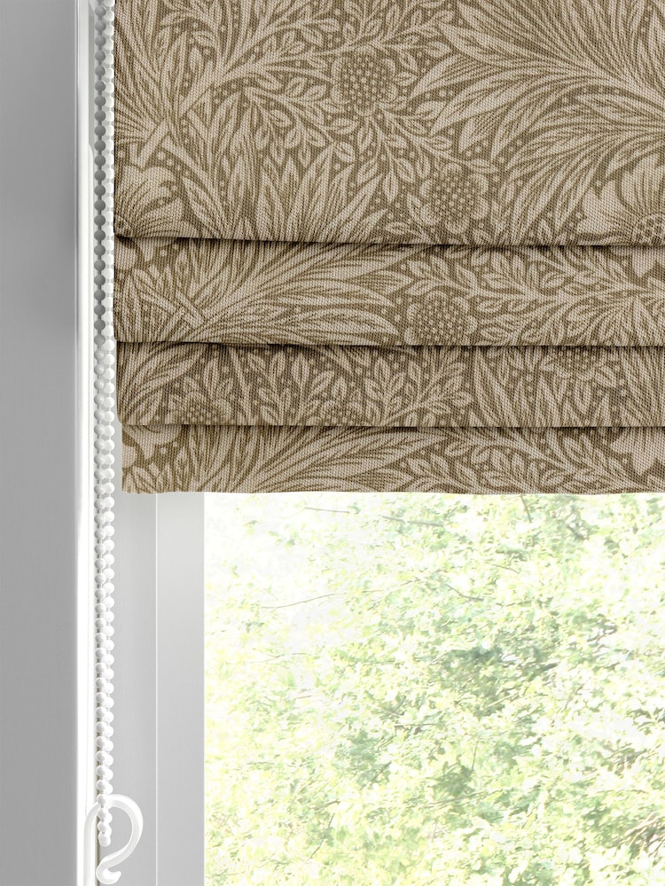 William Morris At Home Natural Marigold Velvet Made to Measure Roman Blinds - Image 2 of 5