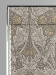 William Morris At Home Grey African Marigold Made to Measure 100% Cotton Roman Blinds - Image 3 of 5