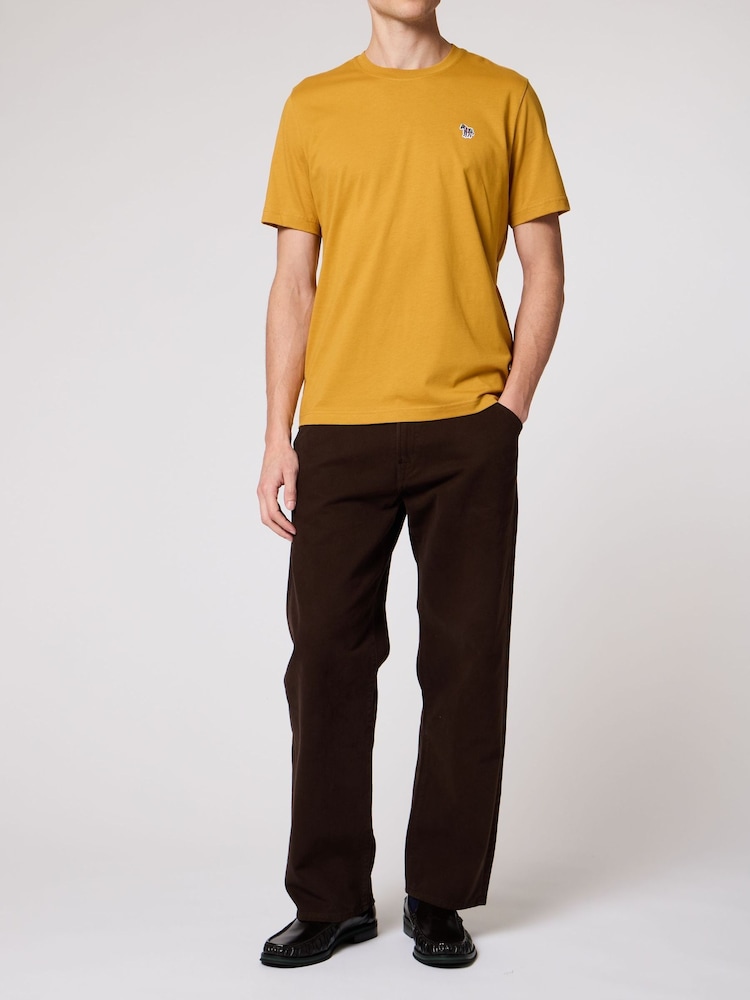 Giallo - Paul Smith Zebra Logo T-Shirt - Immagine 2 di 8