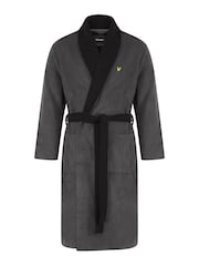 Lyle & Scott Black Adrian Bathrobe - Image 1 of 5
