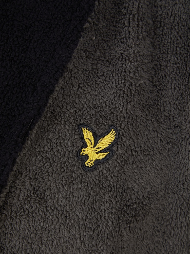 Lyle & Scott Black Adrian Bathrobe - Image 5 of 5