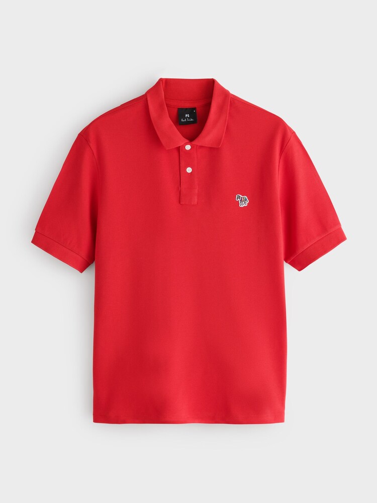 Paul Smith Red Zebra Logo Polo Shirt - Image 5 of 5 Paul Smith Red Zebra Logo Polo Shirt - Image 5 of 5