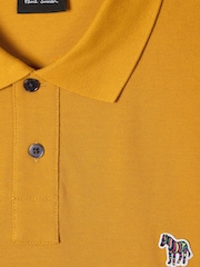 Paul Smith Yellow Zebra Logo Polo Shirt - Image 2 of 5