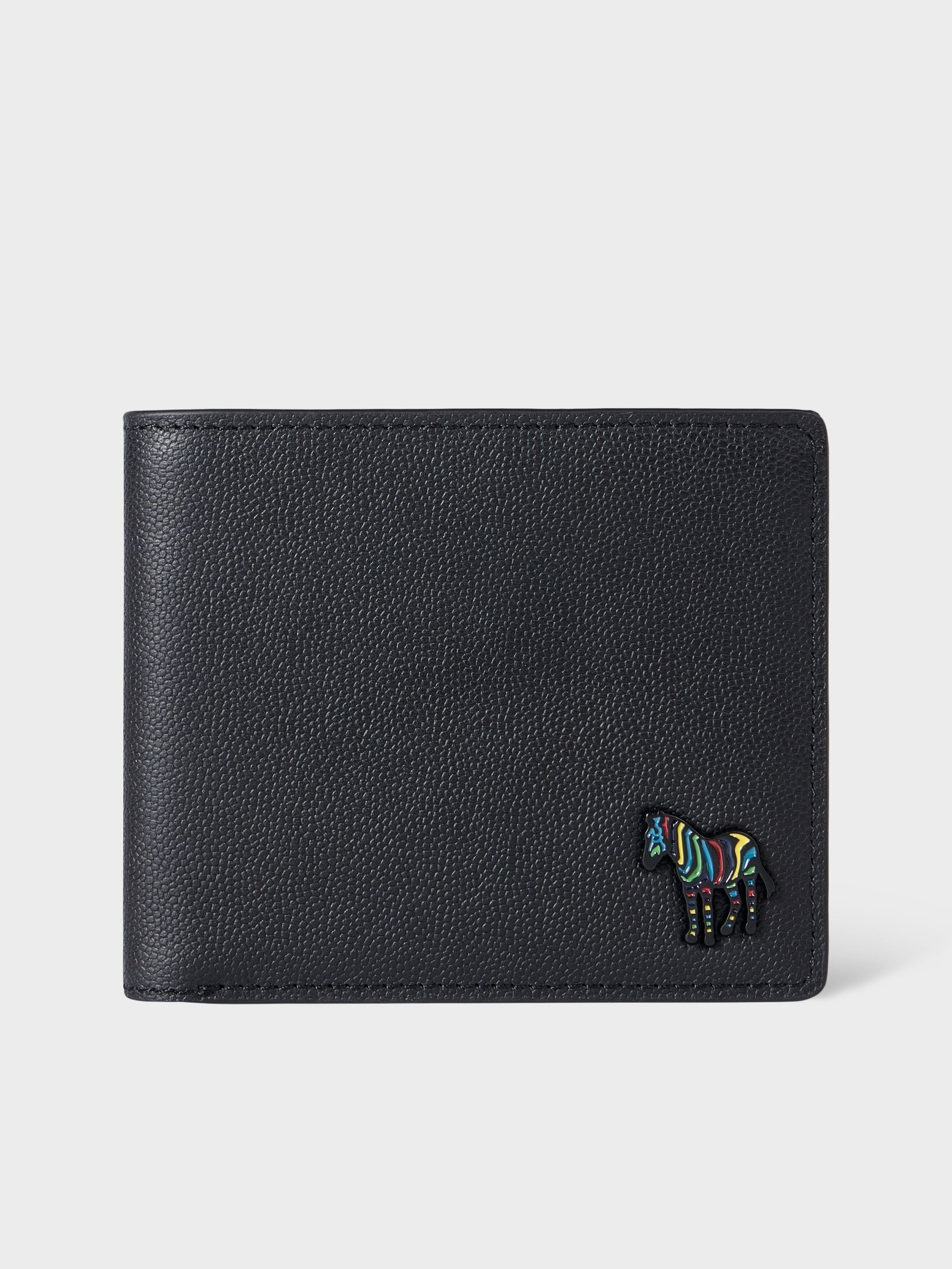 Ps Paul Smith Zebra Billfold Wallet - Black - Image 2