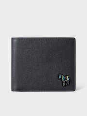 PS Paul Smith Black Zebra Logo Billfold Leather Wallet - Image 1 of 5