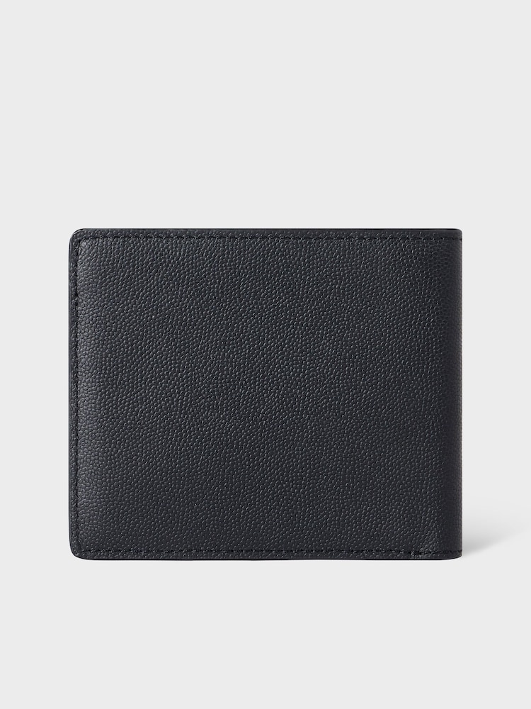 PS Paul Smith Black Zebra Logo Billfold Leather Wallet - Image 2 of 5