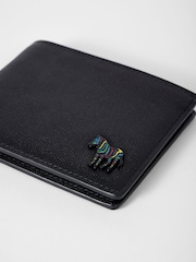 PS Paul Smith Black Zebra Logo Billfold Leather Wallet - Image 5 of 5