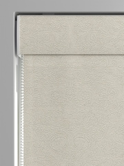 William Morris At Home Cream Lodden Embroidery Made to Measure 100% Cotton Roman Blinds - Image 3 of 5