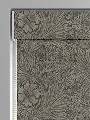William Morris At Home Grey Marigold Velvet Made to Measure Roman Blinds - Image 3 of 5