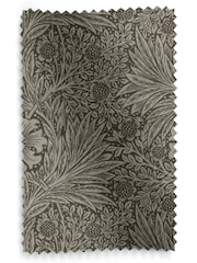 William Morris At Home Grey Marigold Velvet Made to Measure Roman Blinds - Image 5 of 5