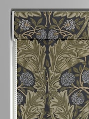 William Morris At Home Green African Marigold Made to Measure 100% Cotton Roman Blinds - Image 3 of 6