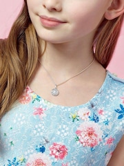 Beaverbrooks Children's Mini B Silver St Christopher Pendant - Image 3 of 4