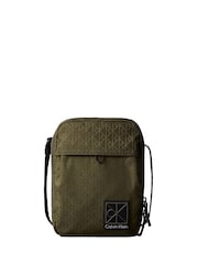 Calvin Klein Brown Water Repellent Cross-Body Camera Bag - Image 3 of 3