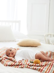 White 10 Pack Essential Baby Long Sleeve Bodysuits - Image 2 of 8