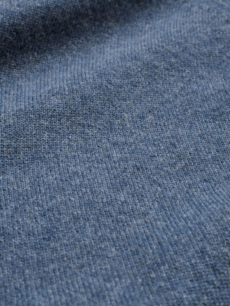 Celtic & Co. Blue Supersoft Roll Neck Knee Length Dress - Image 2 of 2 Celtic & Co. Blue Supersoft Roll Neck Knee Length Dress - Image 2 of 2