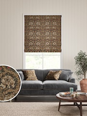 William Morris At Home Natural African Marigold Velvet Made to Measure Roman Blinds - Image 3 of 6