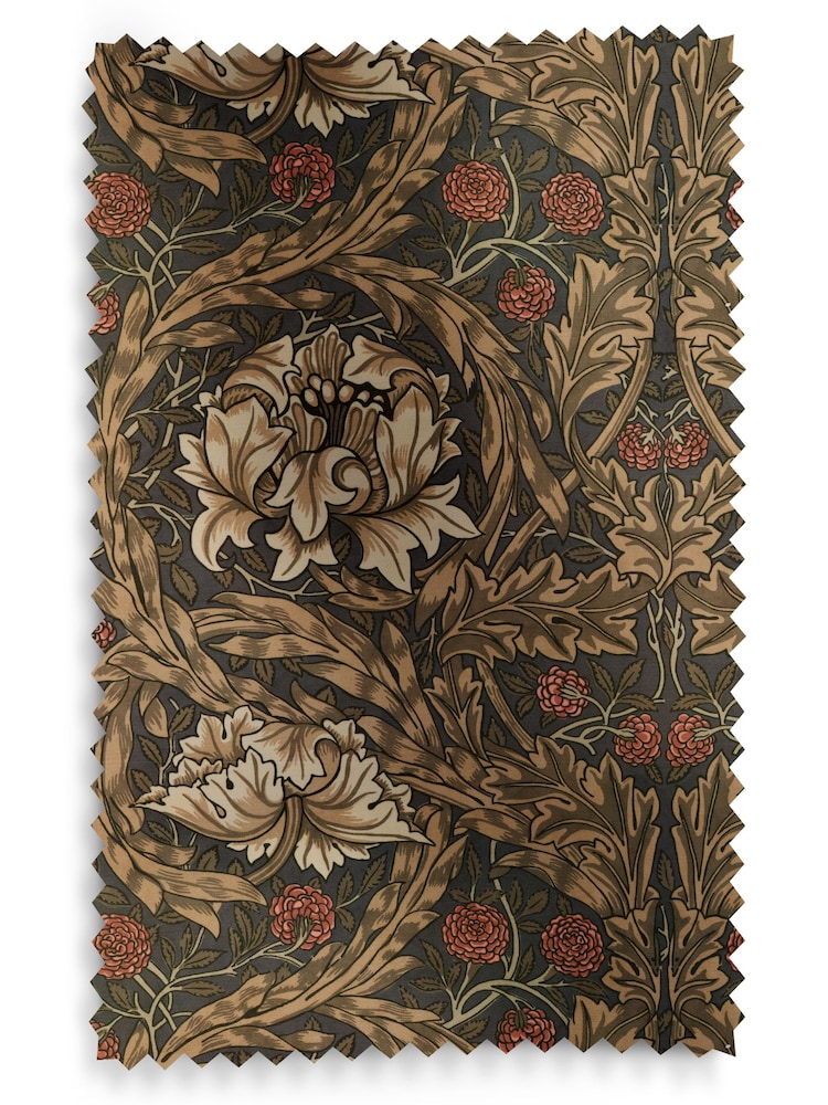 William Morris At Home Natural African Marigold Velvet Made to Measure Roman Blinds - Image 6 of 6