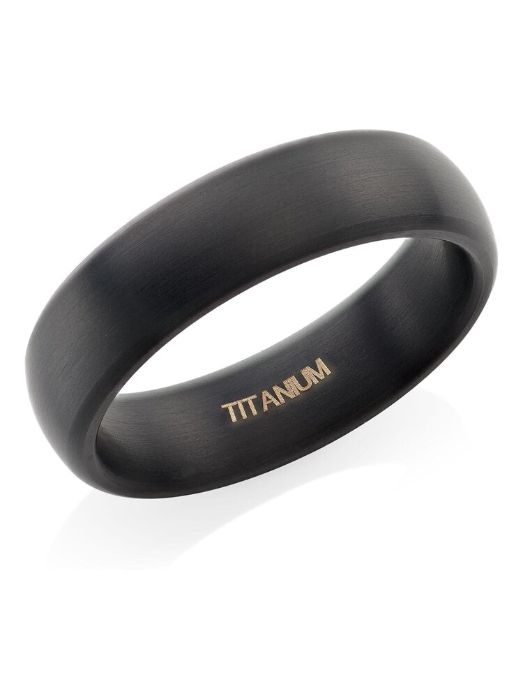 Beaverbrooks Titanium Matte Ring - Image 1 of 3
