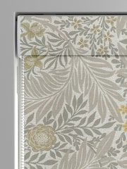 William Morris At Home Grey Larkspur Made to Measure 100% Cotton Roman Blinds - Image 3 of 6