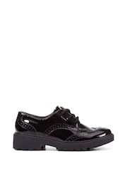 Geox Junior Girl's Casey Black Shoes - Image 1 of 5