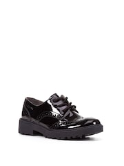 Geox Junior Girl's Casey Black Shoes - Image 3 of 5