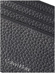 Tarjetero de piel con logotipo metalizado y protección RFID de Calvin Klein - Imagen 3 de 3