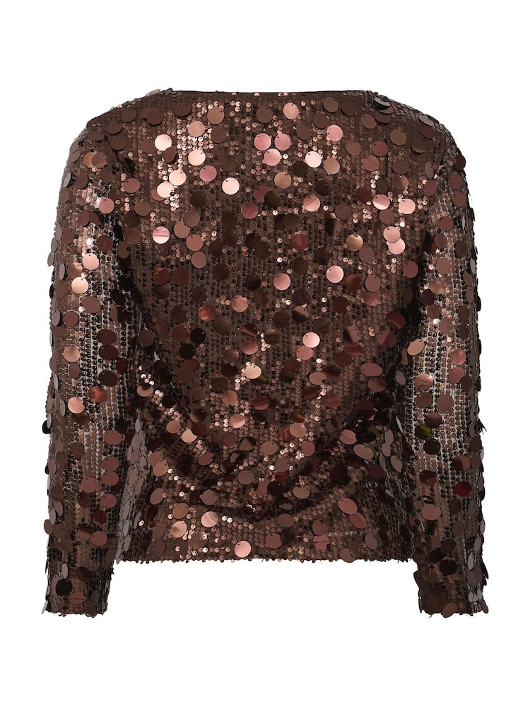 Haut à sequins Star by Julien Macdonald - Image 6 de 6