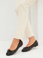 Monochrome Regular/Wide Fit Forever Comfort® Ballerinas Shoes - Image 1 of 8