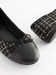 Monochrome Regular/Wide Fit Forever Comfort® Ballerinas Shoes - Image 7 of 8