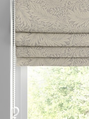 William Morris At Home Grey Larkspur Woven Made to Measure Roman Blinds - Image 2 of 6
