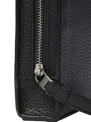 Calvin Klein Black Embossed Foil Logo Pouch - Image 5 of 6