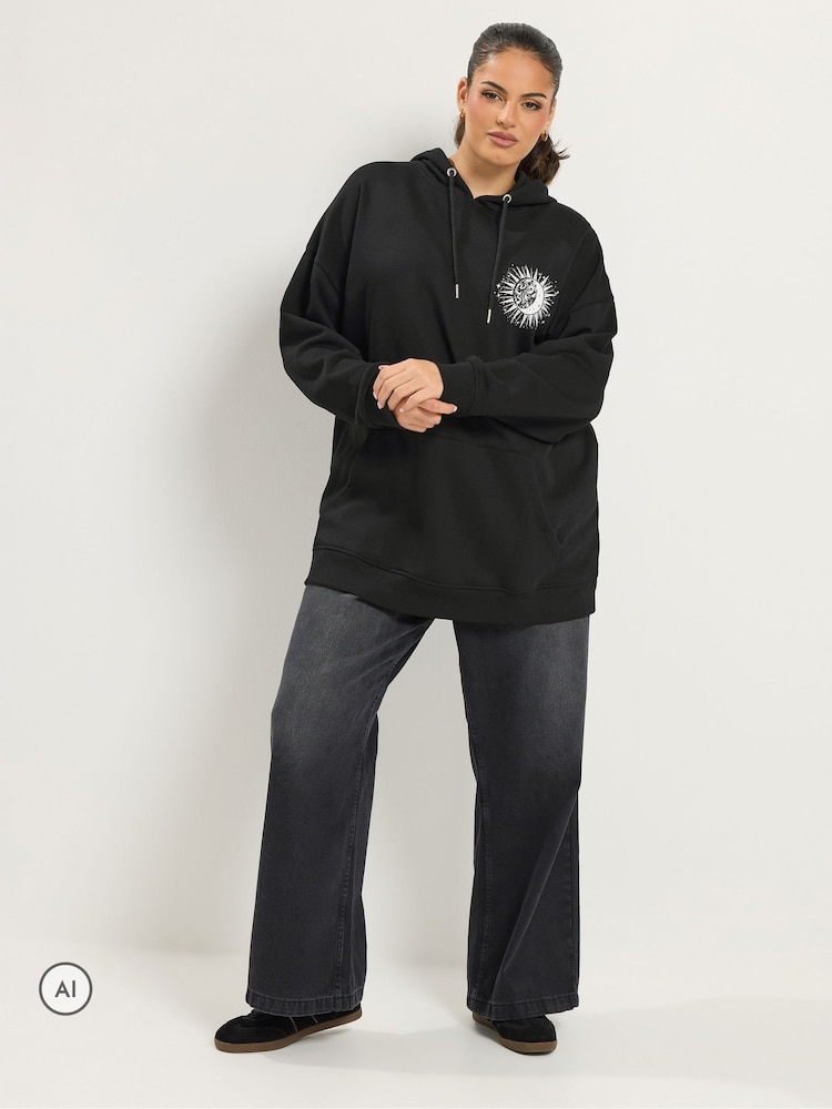 Yours Curve 'Cosmic Balance' Celestial Hoodie - Изображение 2 7