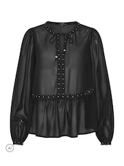 Star by Julien MacDonald Studded Lace Blouse - Image 5 de 6