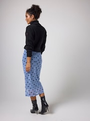 SCAMP & DUDE Polka Dot Bolt Mesh Skirt - Image 2 sur 5