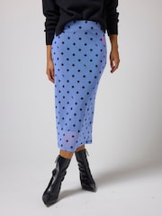 SCAMP & DUDE Polka Dot Bolt Mesh Skirt - Image 4 sur 5