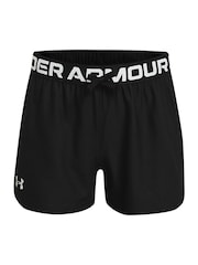 Under Armour Black Girls Youth Play Up Shorts - Image 1 of 2