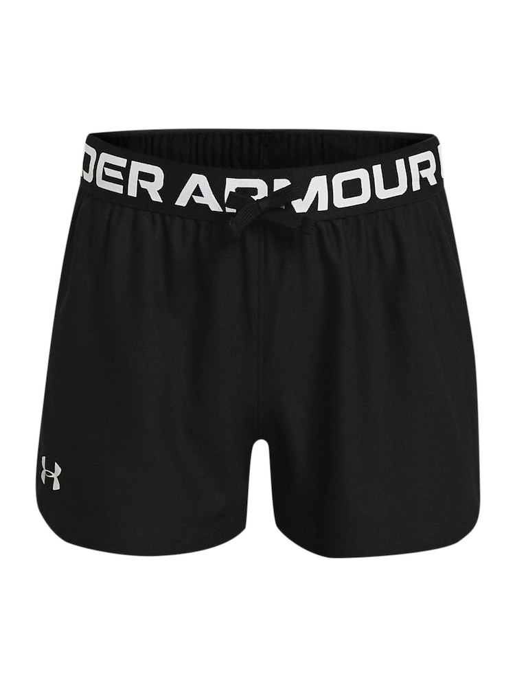 Under Armour Black Girls Youth Play Up Shorts - Image 1 of 2