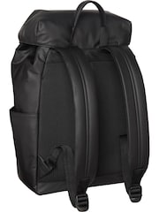 Calvin Klein Black Water Repellent Flap Backpack - Image 3 of 4