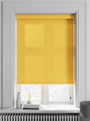Sunshine Yellow Asher Made To Measure Light Filtering Roller Blind - Image 1 of 5