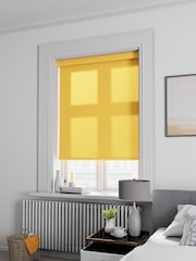 Sunshine Yellow Asher Made To Measure Light Filtering Roller Blind - Image 2 of 5