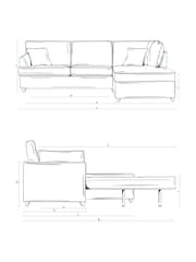 Willow & Hall Hunter Green Alderton Sofa Bed - Image 3 of 5